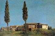 Pierre-Henri de Valenciennes the Two Poplar Trees oil painting artist